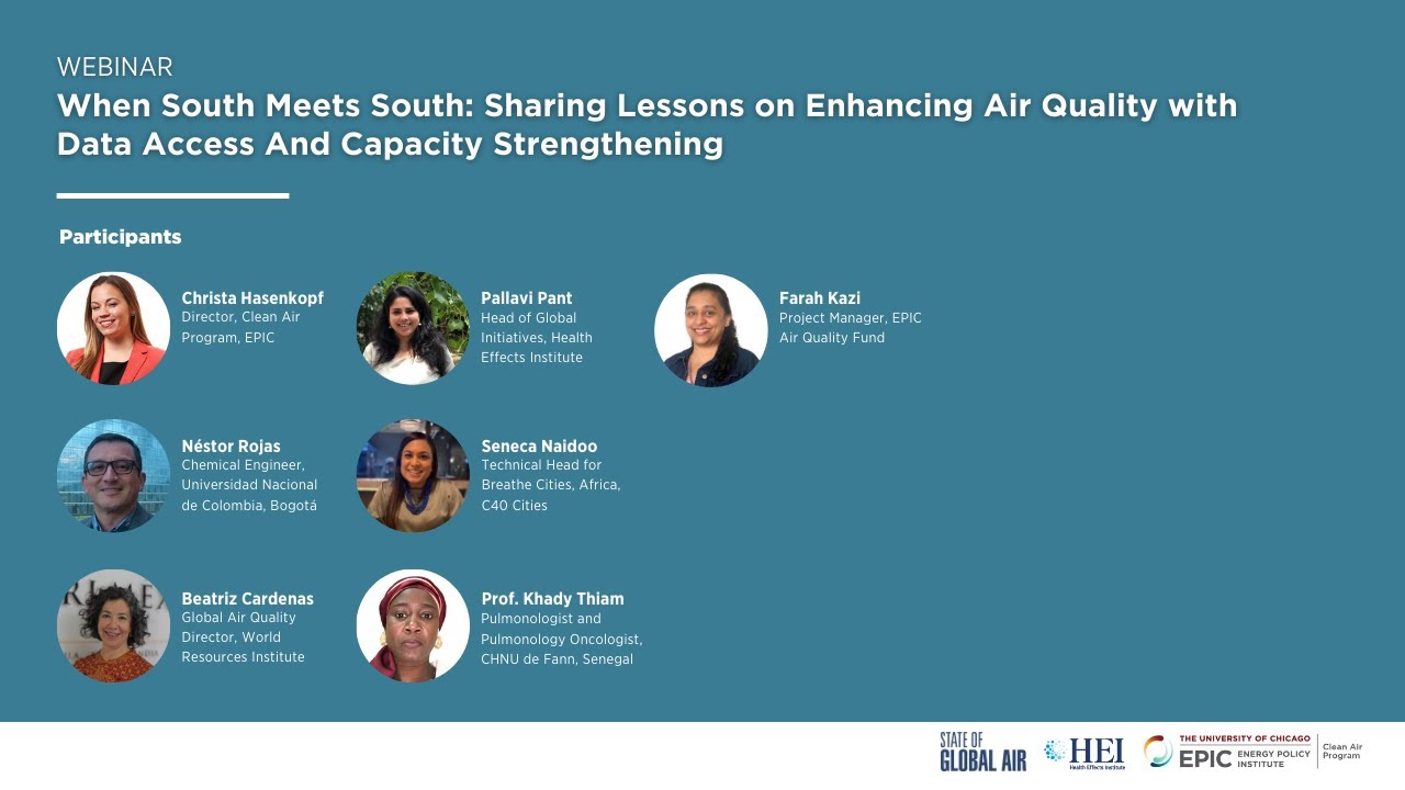 When South Meets South: Sharing Lessons on Enhancing Air Quality
