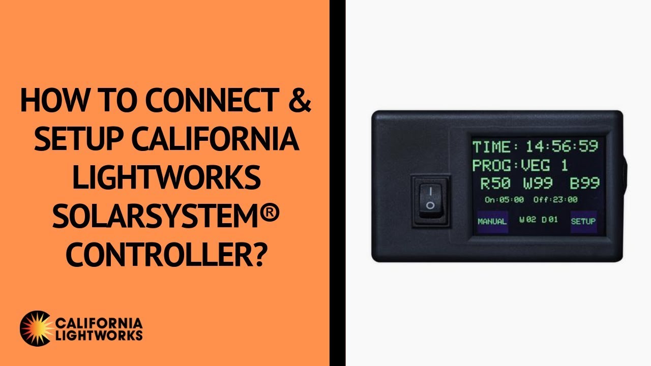 How to connect and setup California Lightworks SolarSystem&reg; Controller?