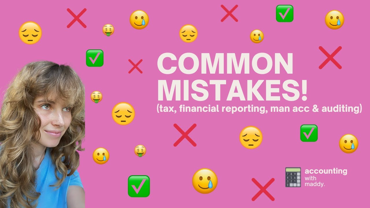 I go through some common exam mistakes so you don't have to !