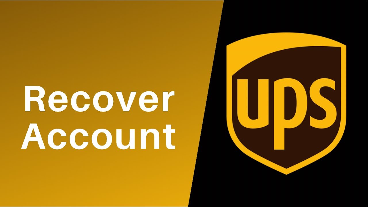 How to Recover UPS Account l UPS.com 2021