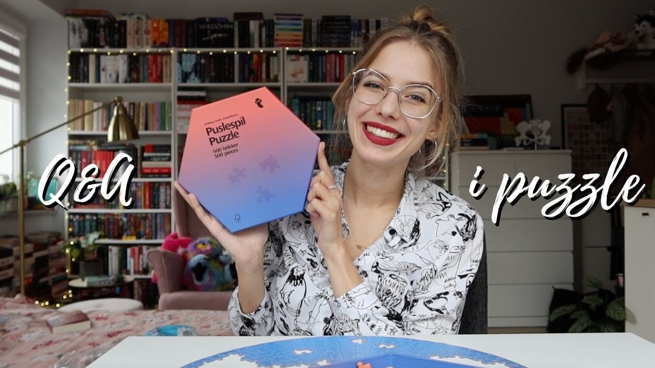 Q&A Odpowiadam na pytania i układam PUZZLE 🧩📚 | Dr Book