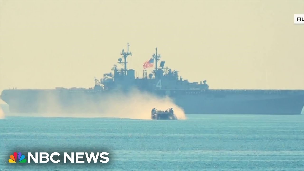 U.S. military denies supply crisis on Navy ship