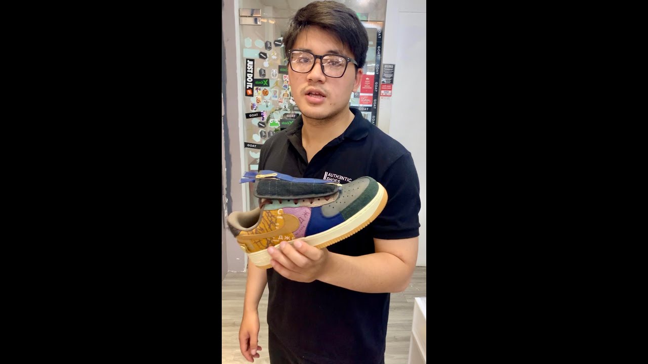 &lsquo;Authentic Shoes&rsquo; Cau Giay, Hanoi Vietnam - lowest price to most expensive Nike Air Force 1🤩 #shorts