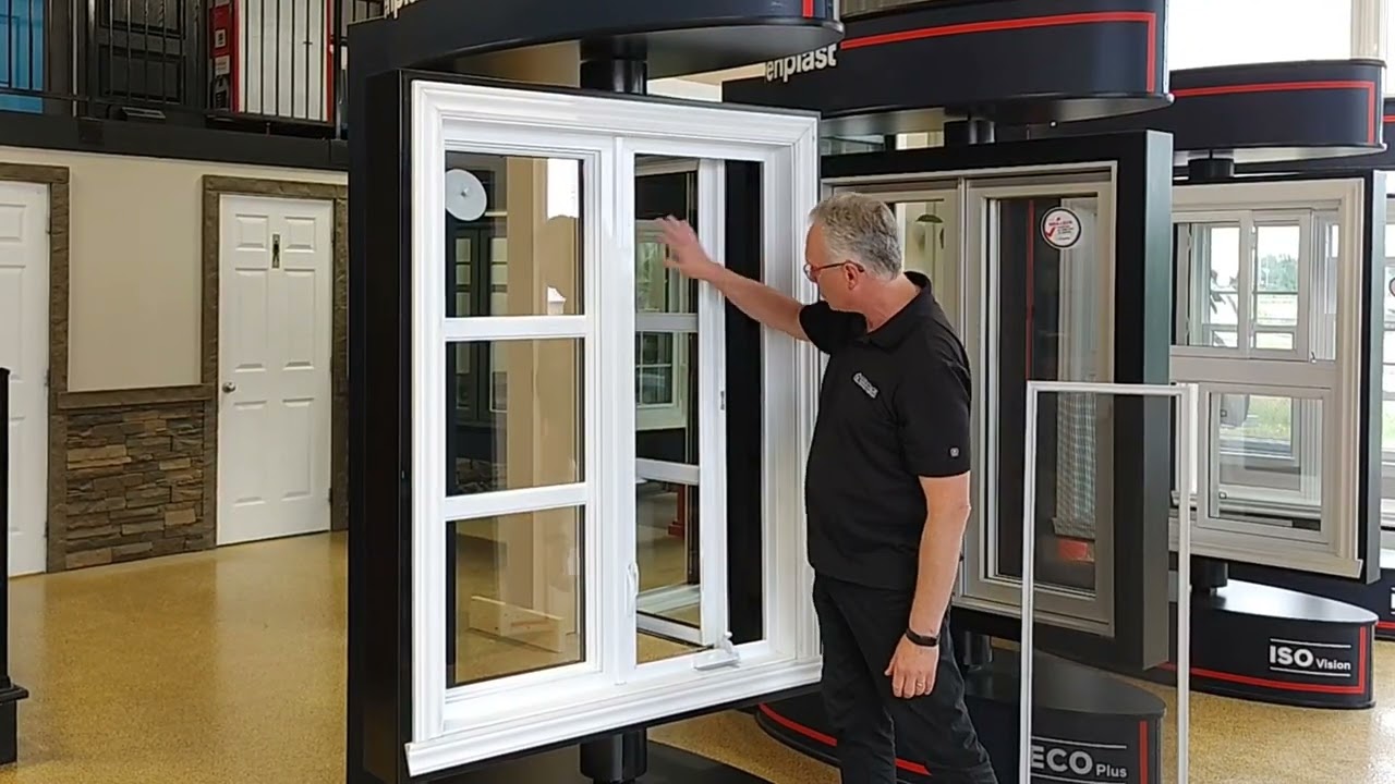 La fenêtre abattant PVC - FENPLAST