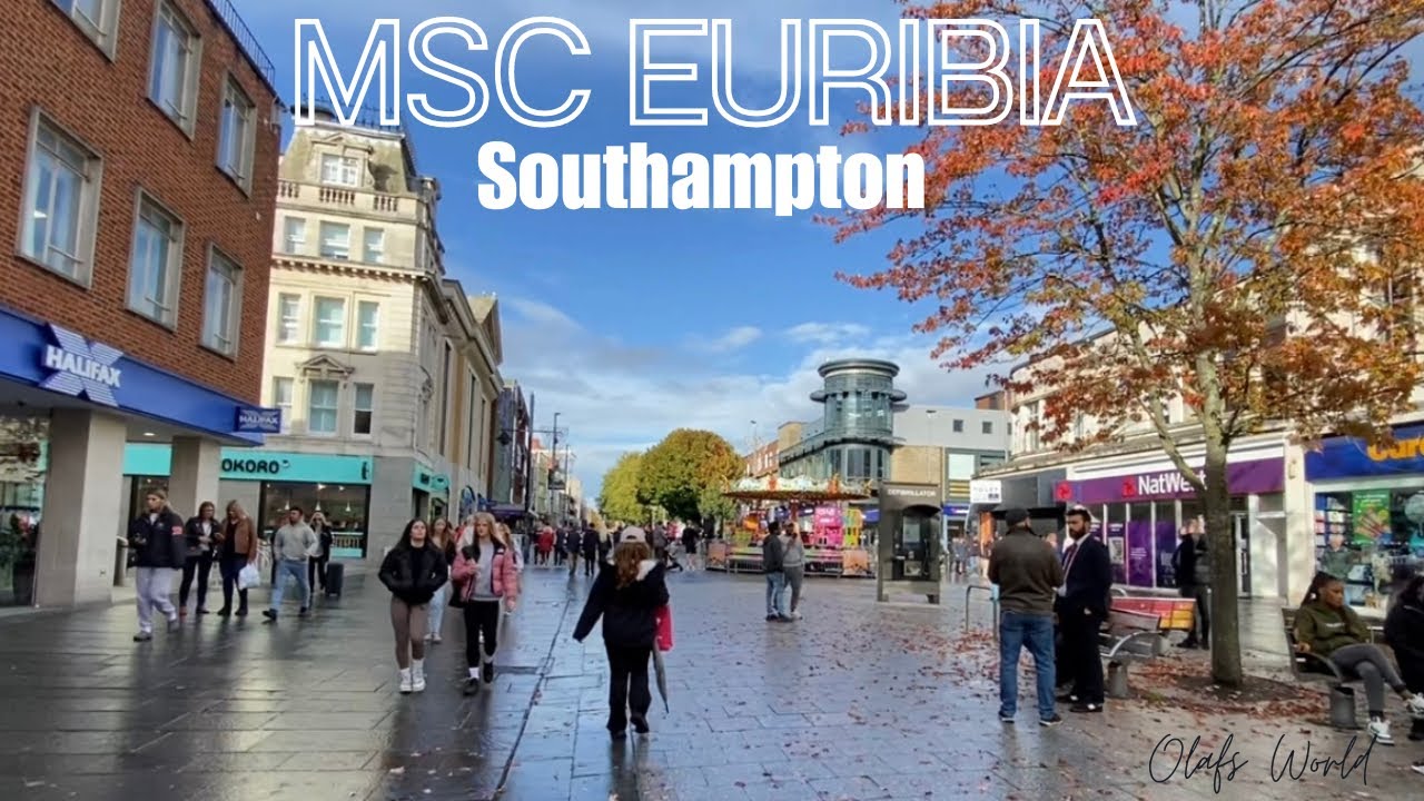 MSC EURIBIA  - Lohnt sich Southampton?