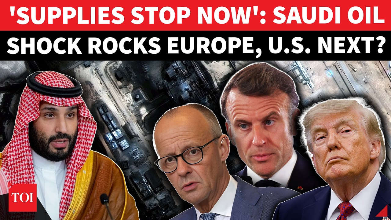 'No More Oil Supply...': Saudi Crude Shock Hits Europe As Aramco Cuts Supplies; Washington On Alert?