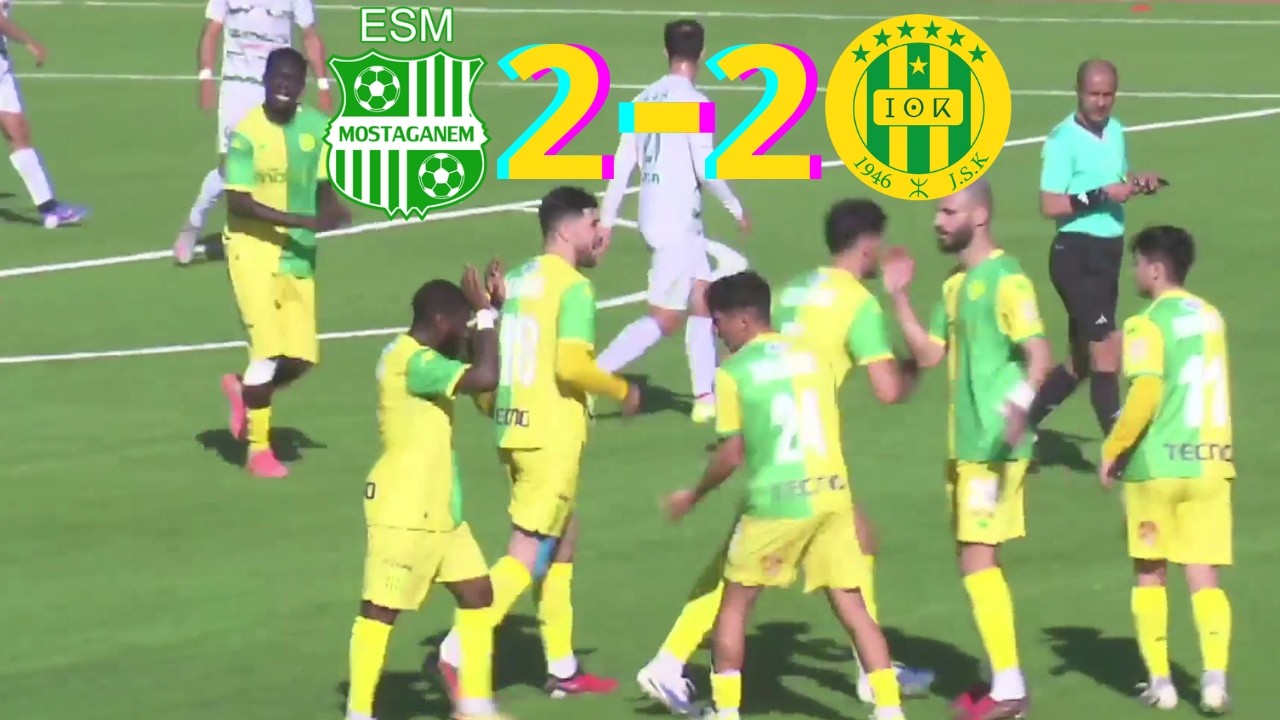 ESM VS JSK (2-2), RÉSUMÉ ET BUTS DU MATCH.