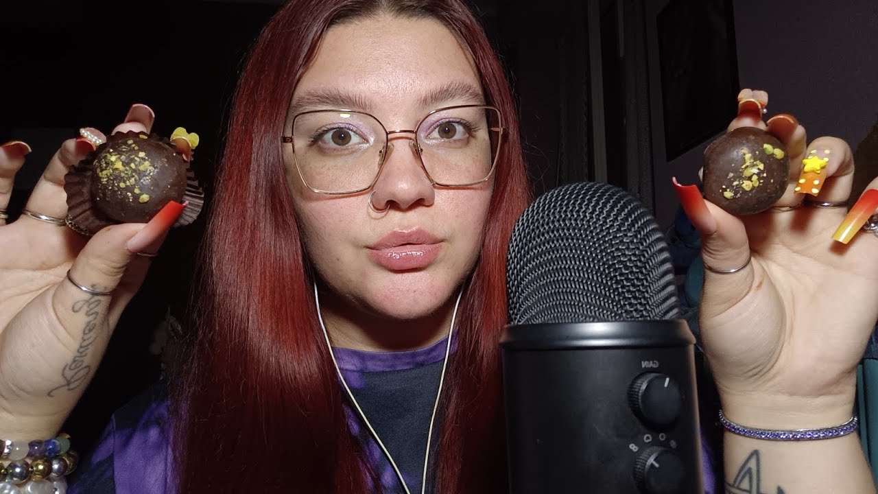 MUKBANG con DOLCI ARTIGIANALI (Eating Sounds, Collab) 😴💜 | ASMR ITA