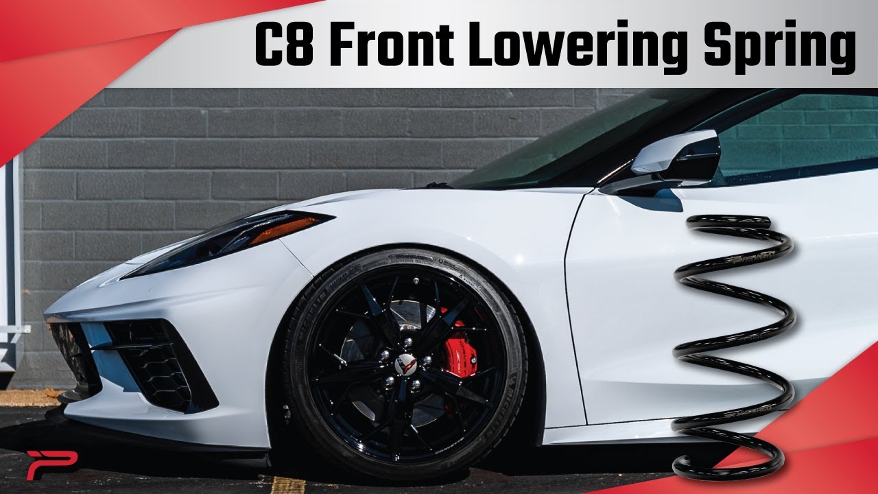 C8 Z51 Corvette Front Lowering Springs Install - Paragon Performance