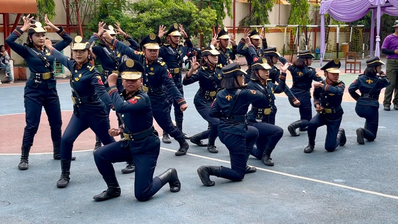 RADEN KIAN SANTANG! JUARA UTAMA 3! Penampilan Paskibra SMPN 2 Sukawangi | LKBB BASKOMPAS 2025