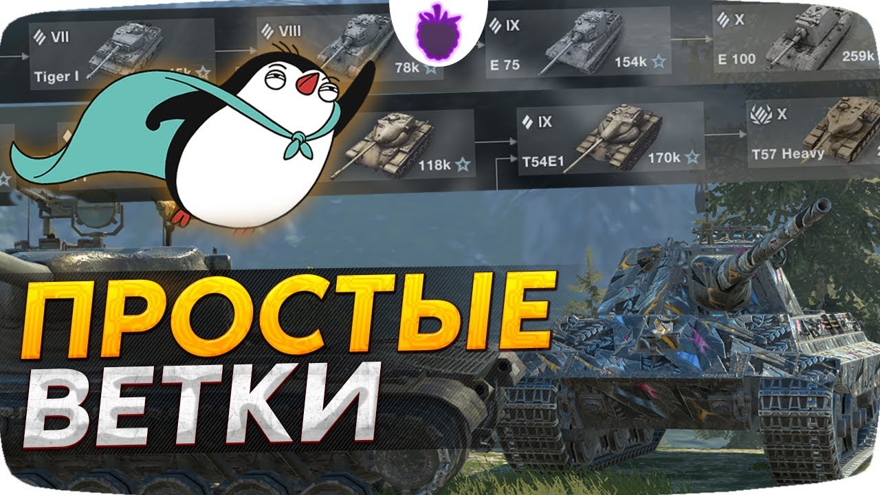 САМЫЕ ЛЕГКИЕ ВЕТКИ — Прокачай их за 5 ДНЕЙ // WoT Blitz