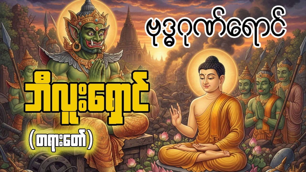 ကြာနီကန် ဆရာတော် - ဗုဒ္ဓဂုဏ်ရောင် ဘီလူးရှောင် (တရားတော်)