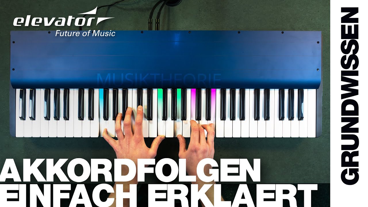 Grundwissen: Akkordfolgen für Anfänger | Musiktheorie einfach erklärt!