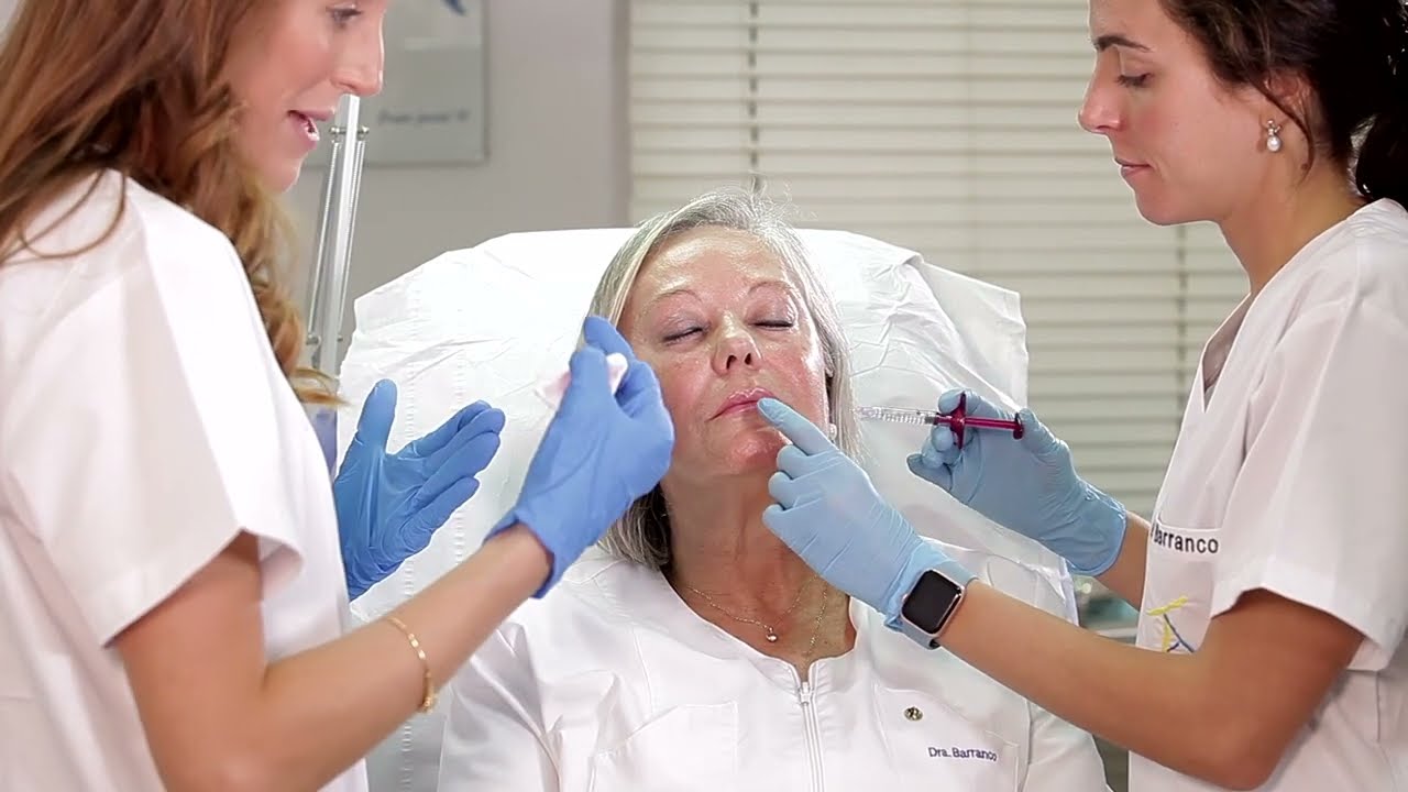 Mesoterapia facial: acido hialuronico no reticulado. Los Médicos también se tratan. Dras. Barranco