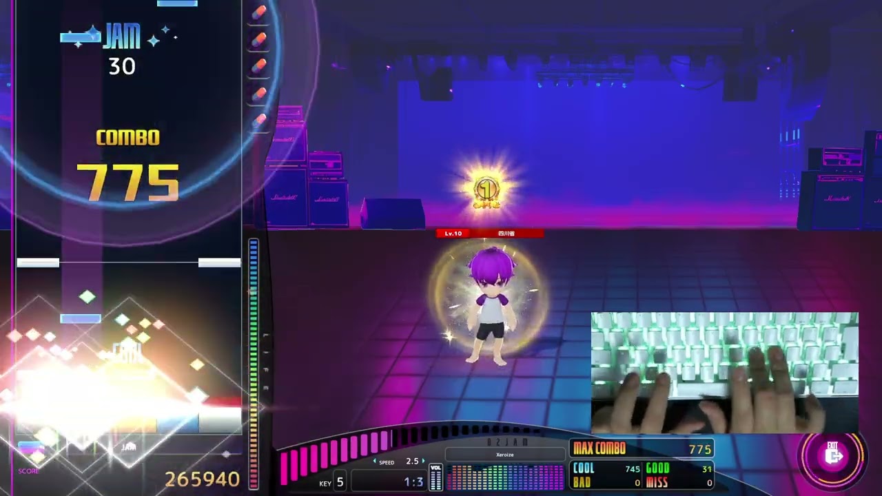 [O2JAM Remix] Xeroize 5key Hard