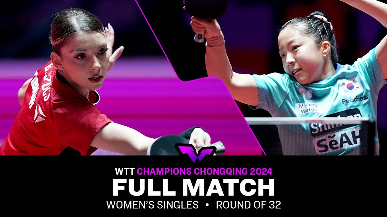 FULL MATCH | Bernadette Szocs vs Shin Yubin | WS R32 | #WTTChongqing 2024
