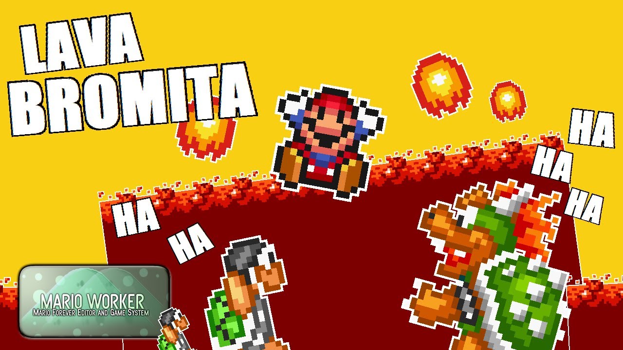 La LAVA me ENGA&Ntilde;&Oacute; en este NIVEL de MARIO WORKER