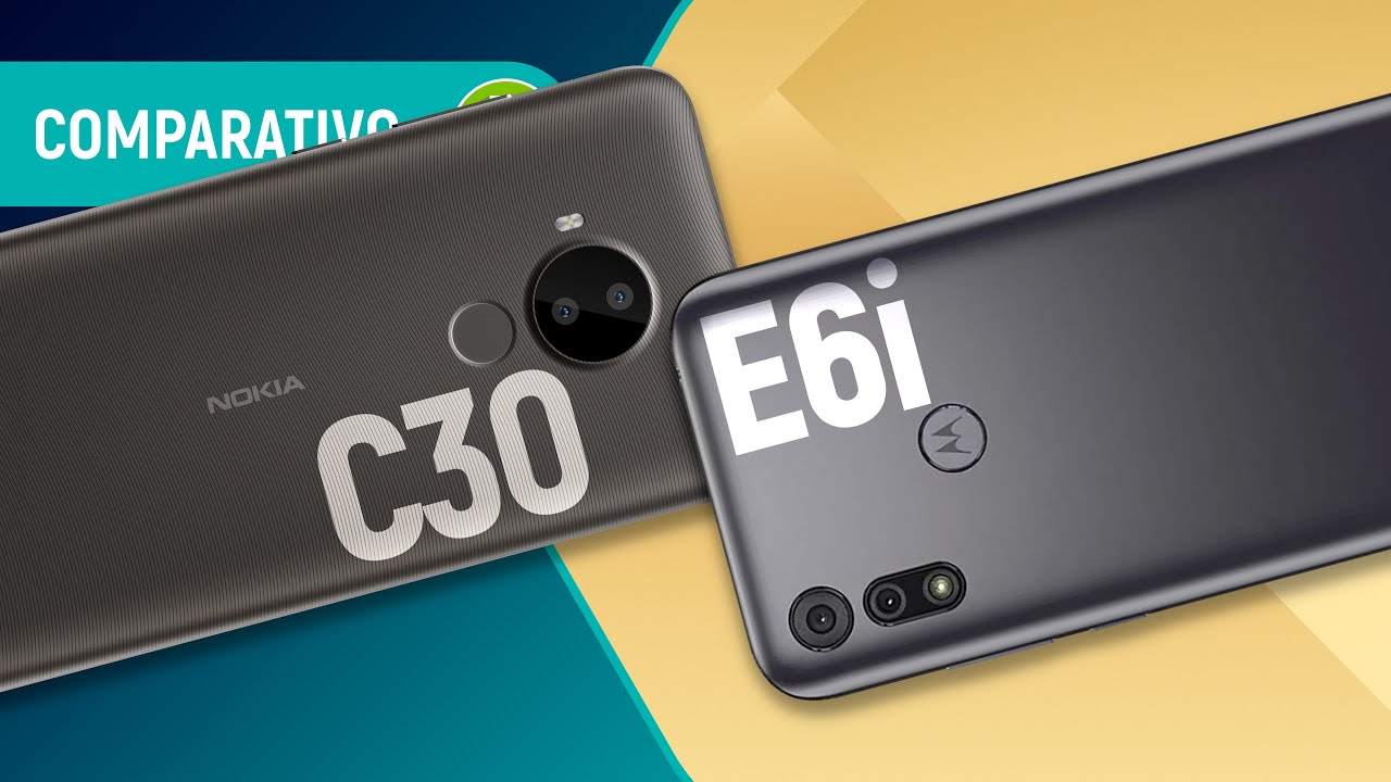 NOKIA C30 vs MOTO E6i: qual CELULAR BÁSICO chega mais perto da PERFEIÇÃO? | Comparativo