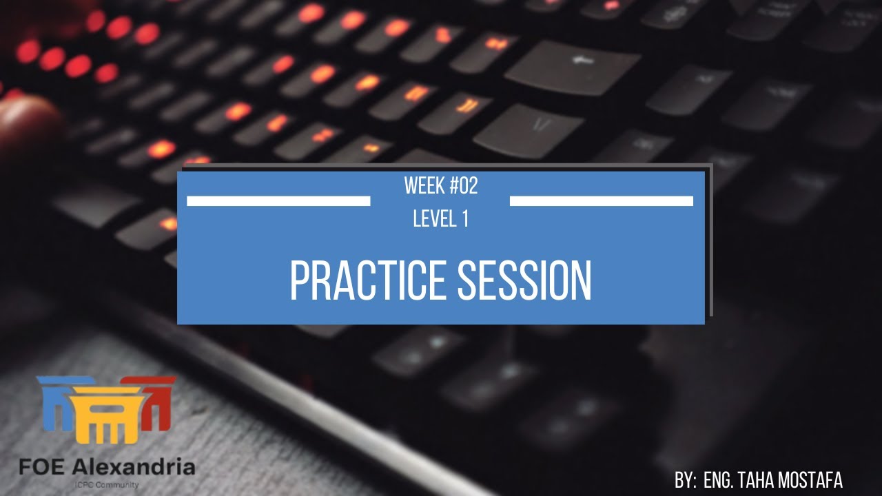 Level 1 : Practice Session 2 | Binary Search