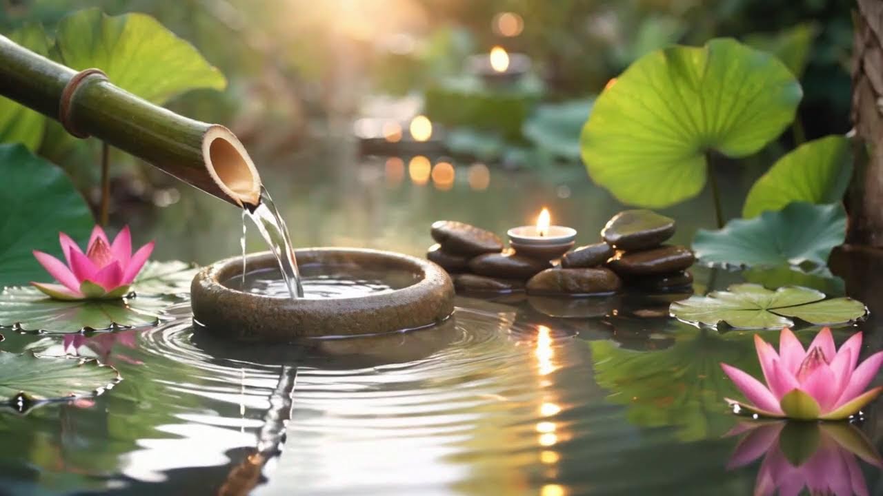 Instant Peace of Mind 🌿 Soothing Water Sounds & Soothing Music, Relieves Anxiety