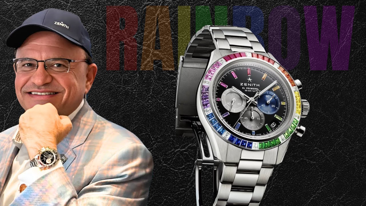 ПОЛУЧАЕМ ОДНУ ИЗ ПЕРВЫХ ЧАСОВ ZENITH CHRONOMASTER RAINBOW!