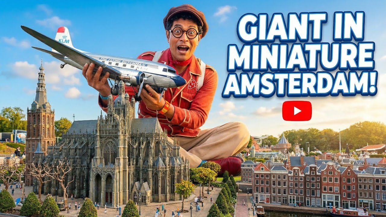 Я чувствовал себя здесь гигантом! | Мадуродам, Нидерланды