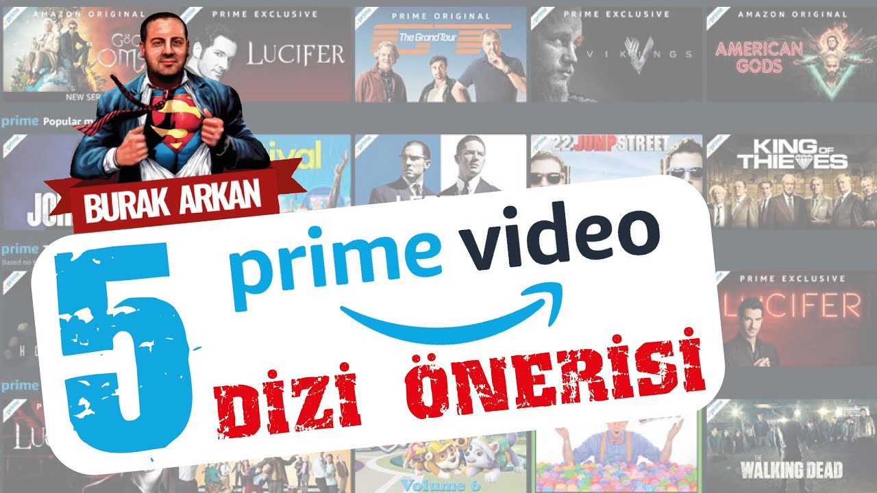 İZLEMENİZ GEREKEN 5 AMAZON PRIME VIDEO DİZİSİ #primevideo #amazon #benimle #evdekal