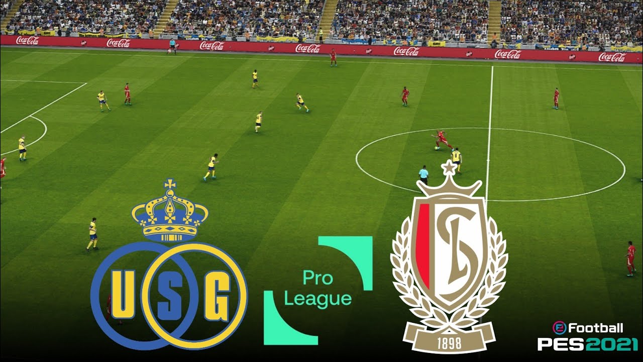 🔴Union Saint-Gilloise vs Standard Liege | Belgian Pro League | Realistic PES 21 eFootball