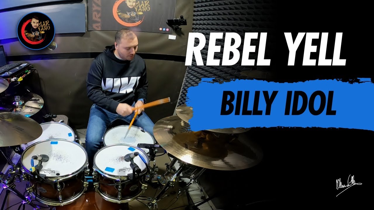Mari4no - Billy Idol - Rebel Yell (Drum Cover)