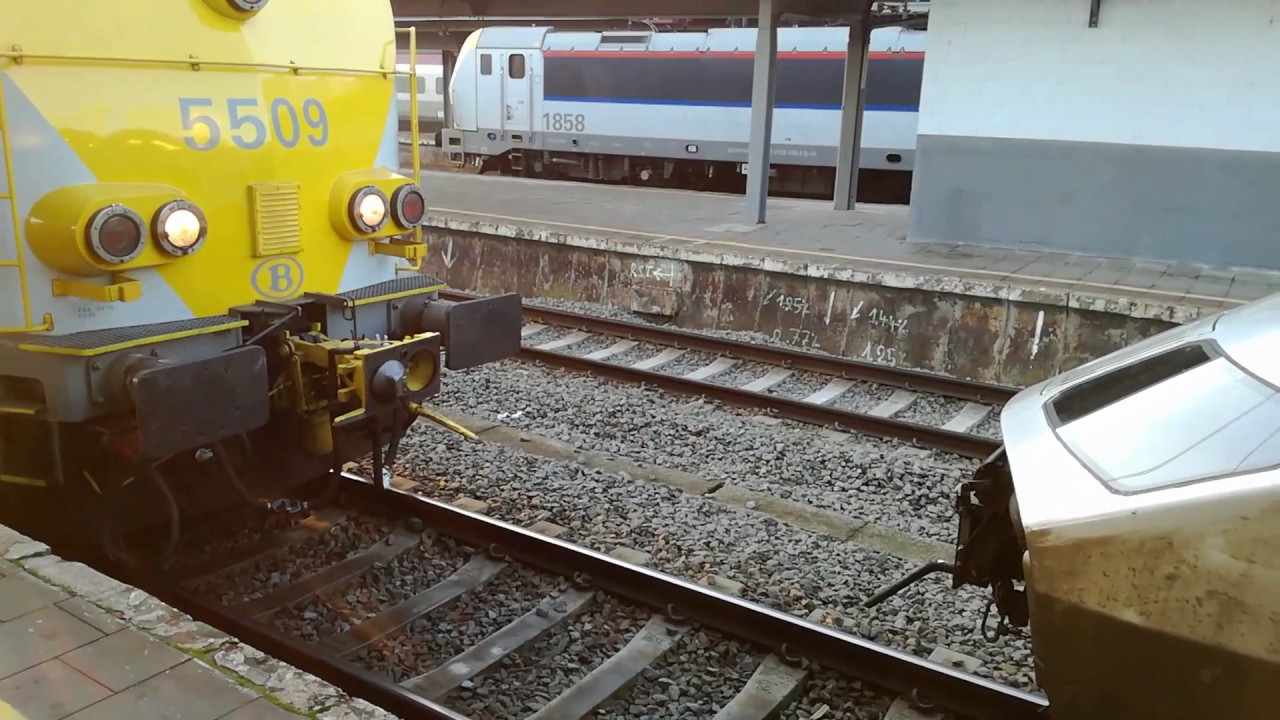 Couplage HLD 5509 TVM/TGV Réseau SNCF Bruxelles-Midi