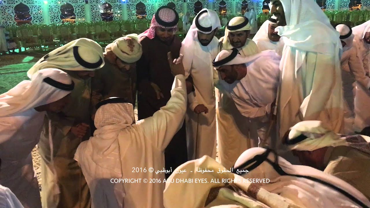 رزفة الشاعر سيف محمد الكعبي - بوذياب - في حفل زفاف نجله سلطان، بمشاركة الشاعر محمد الشريف #1
