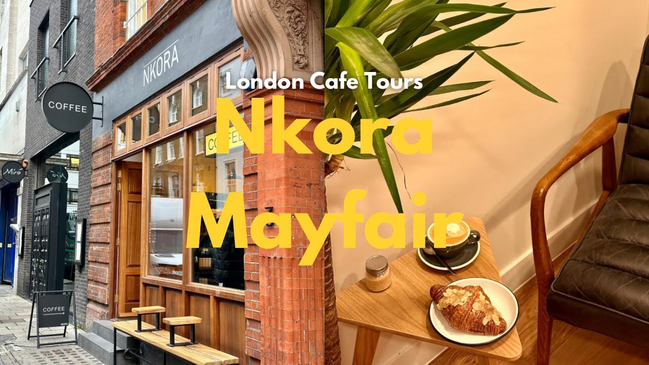 Perfect Third Space Cafe Nkora Coffee in Mayfair☕️🇬🇧