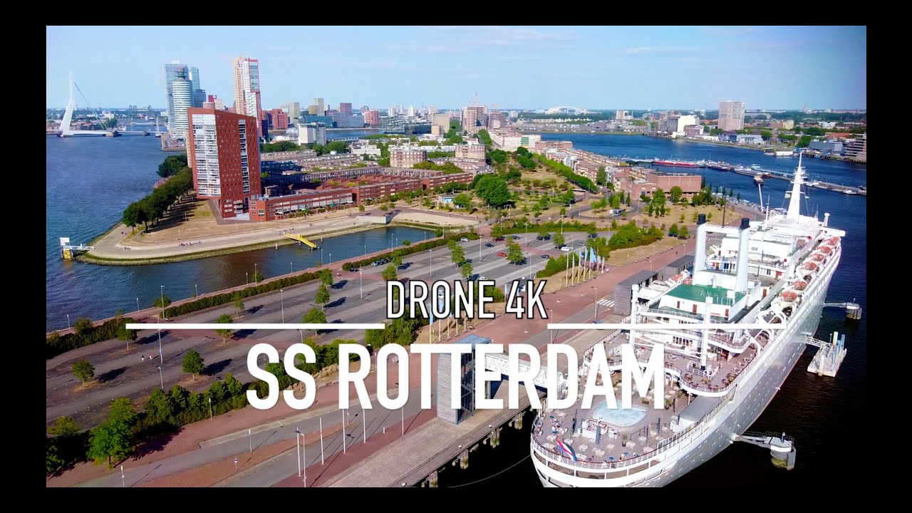SS ROTTERDAM Drone 4K Katendrecht Holland Ultra HD