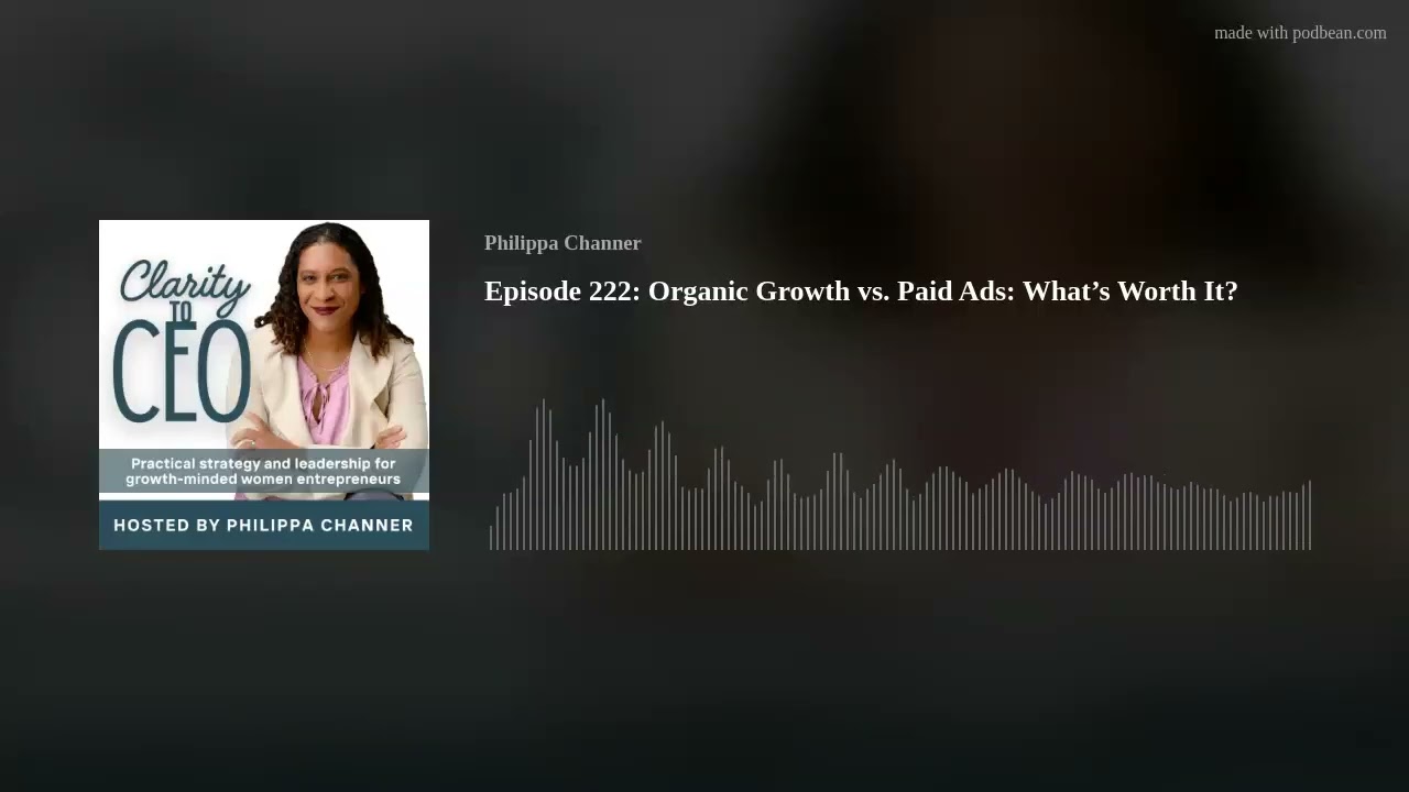 Episode 222: Organic Growth vs. Paid Ads: What’s Worth It?