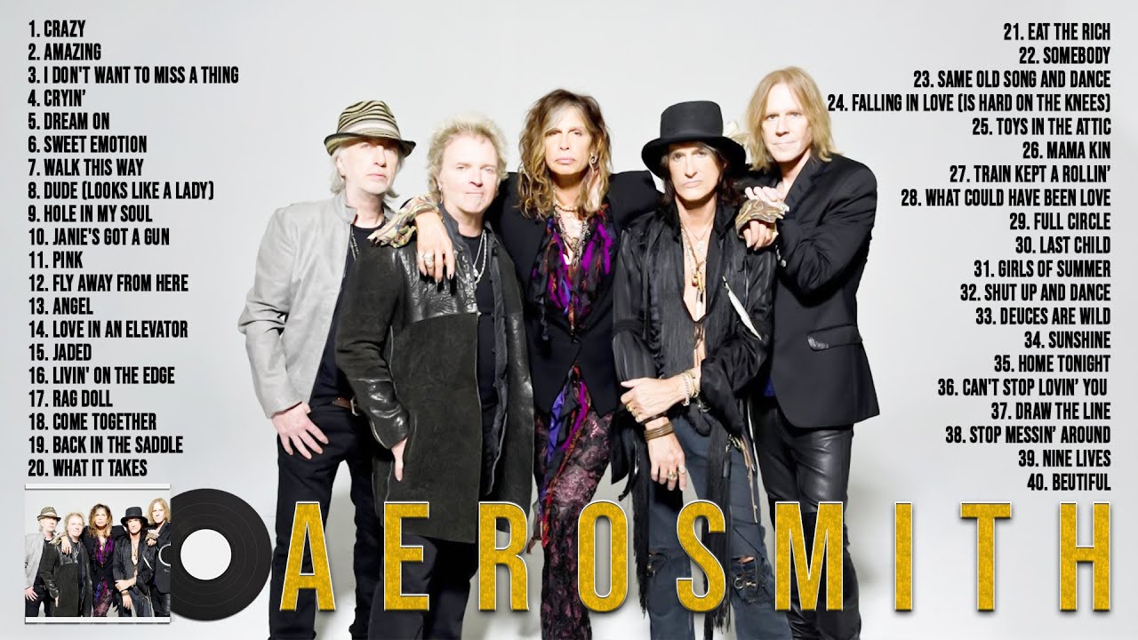 A E R O S M I T H  Greatest Hits Full Album 2022 ~ A E R O S M I T H  Best Songs Collection