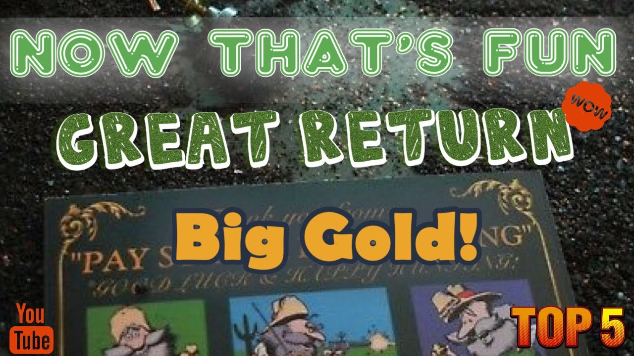 Pay Streak Prospecting Paydirt Review! Yeah.. hit a pay streak (GOLD)