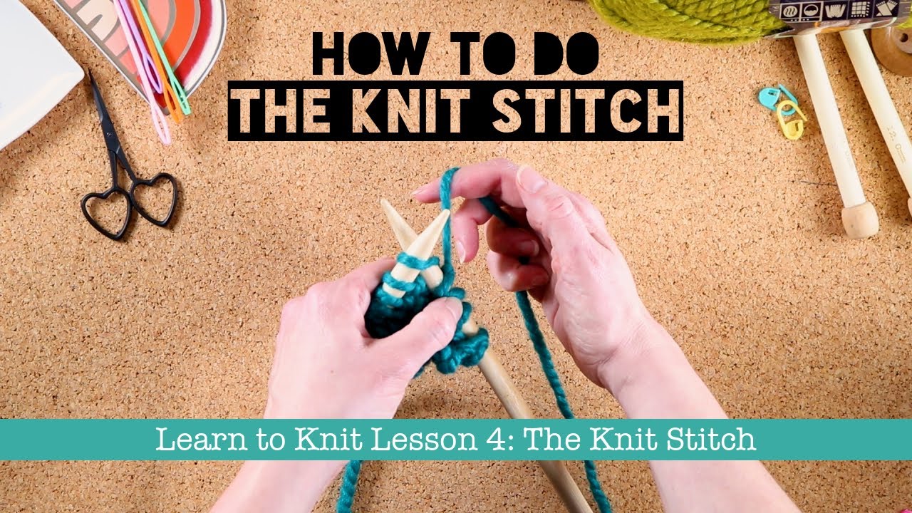 The Knit Stitch