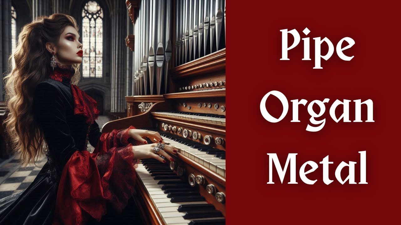 Metal & Church Organ #1 | Epic Organ Metal for Gaming, Studying, Deep Focus, Relaxation 🏰⚡