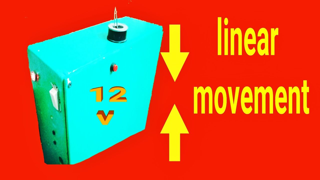 Convert circular motion to linear reciprocating movement