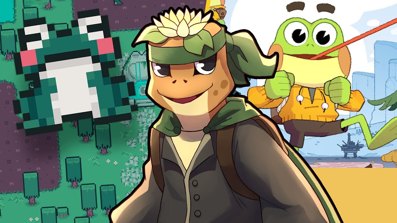 Frogue The Rogue plays FROG GAMES!!! 🐸