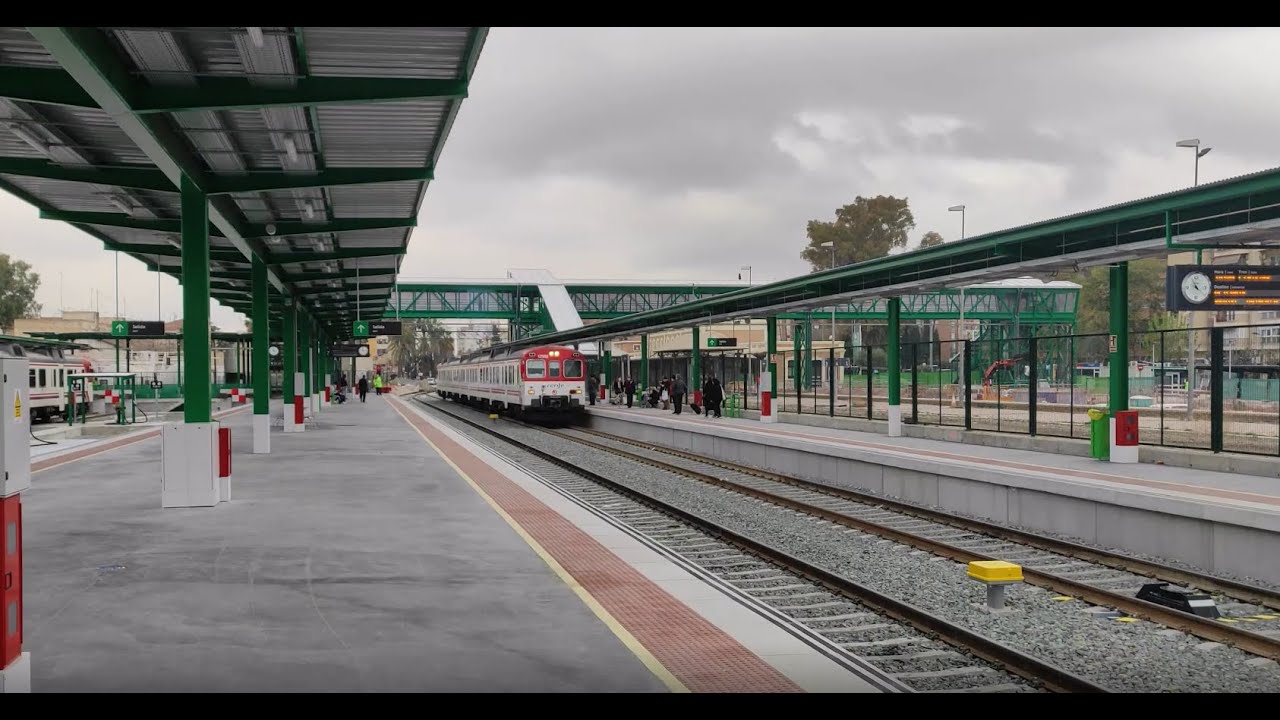 Trenes en Murcia #13# - Estación provisional Murcia del Carmen. 18-3-21 - 1ª Parte.