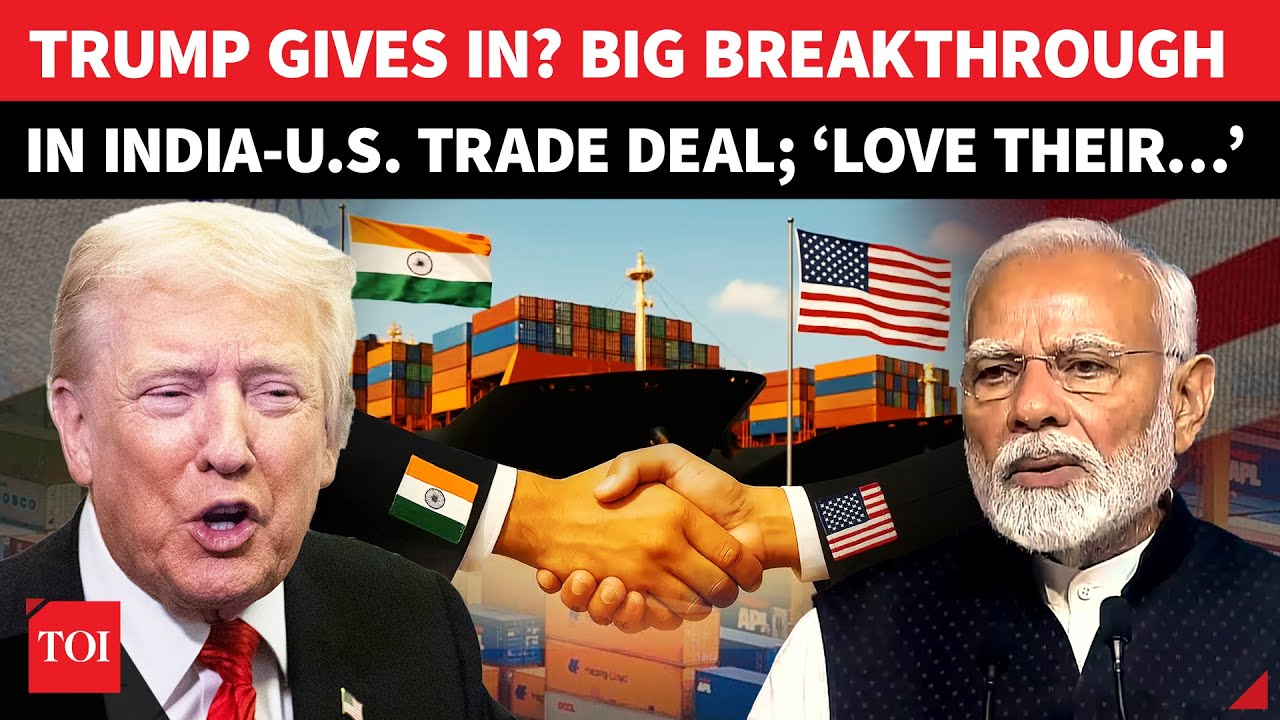 Trump Surrenders? India-US Trade Deal Nears Climax; &lsquo;They&rsquo;ll Love&hellip;&rsquo;: Washington To DROP Tariff Soon