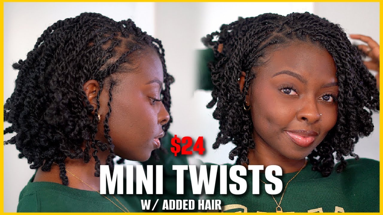 Bob Style Mini Twist | Freetress pre flufffed hair ADDED!