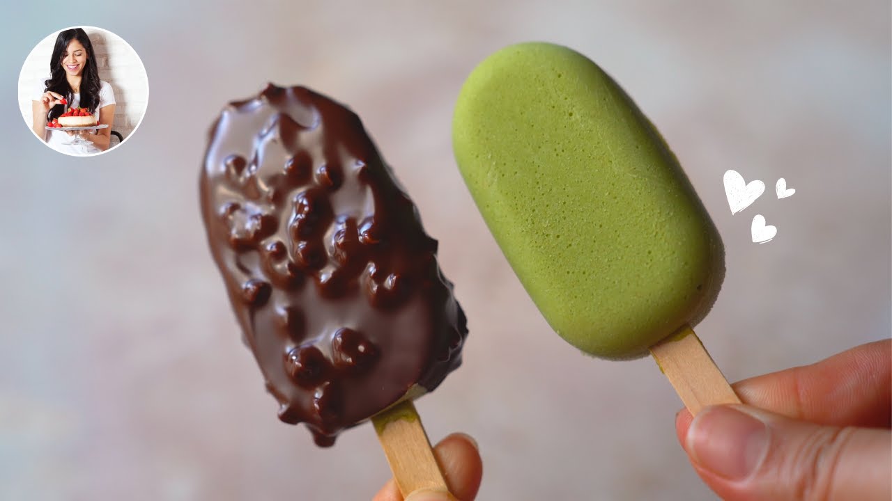 Magnum Casera Saludable, ligera y MUY FÁCIL! | Auxy | Veg