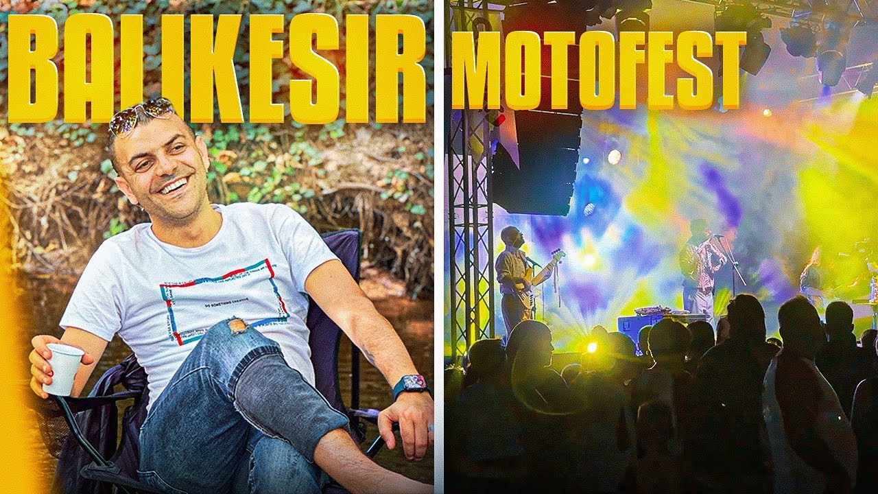 Türkiye'nin en büyük motosiklet festivali | Balıkesir Motofest 2023 | Kolaçan