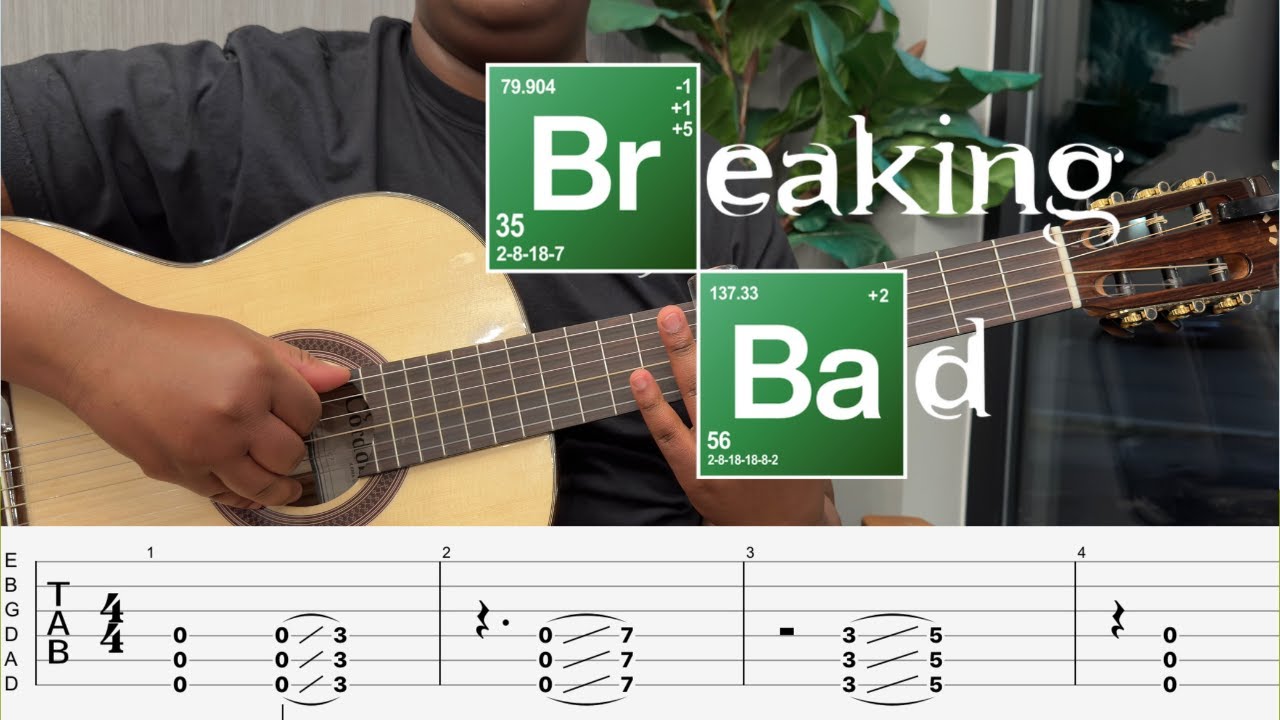 Breaking Bad Theme - GUITAR TUTORIAL