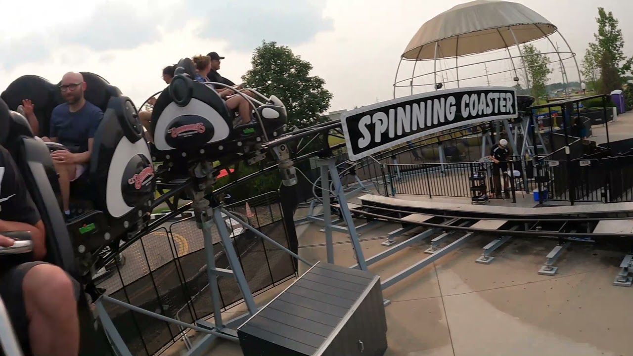 CJ Barrymore's Spinning coaster POV