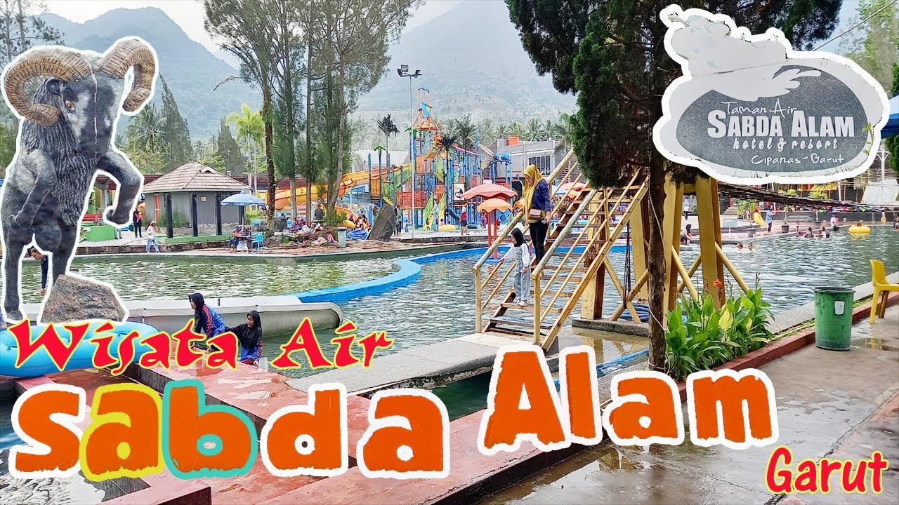MENYEGARKAN DI KOLAM RENANG SABDA ALAM GARUT | DESTINASI LIBURAN  YANG LUAR BIASA