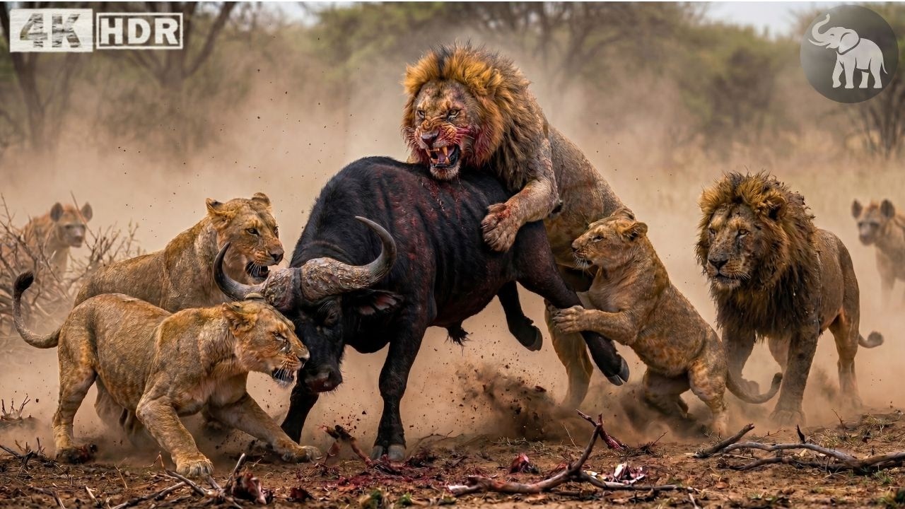 Estrategia Definitiva del Le&oacute;n | Poder, Jerarqu&iacute;a y Supervivencia en el Serengeti #animalessalvajes