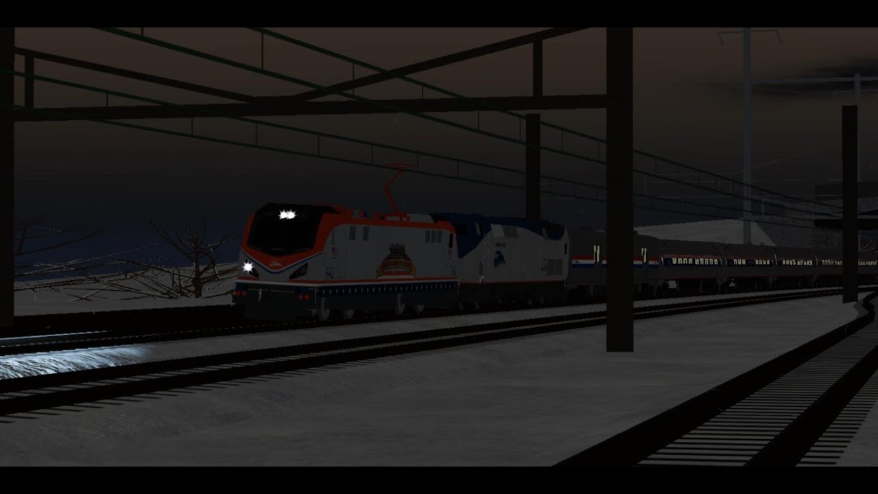 Realistic railfanning on the keystone corridor